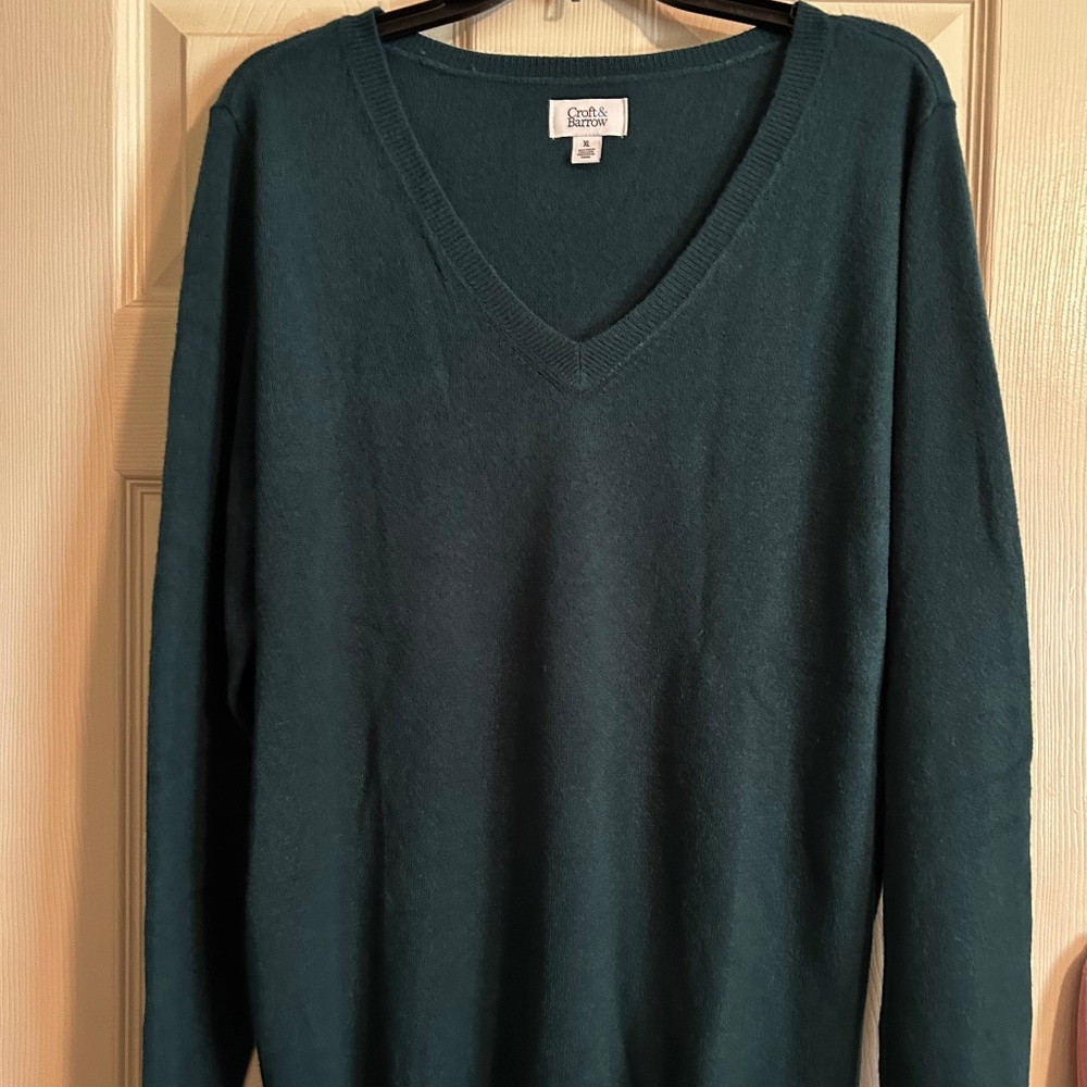 v-neck sweater